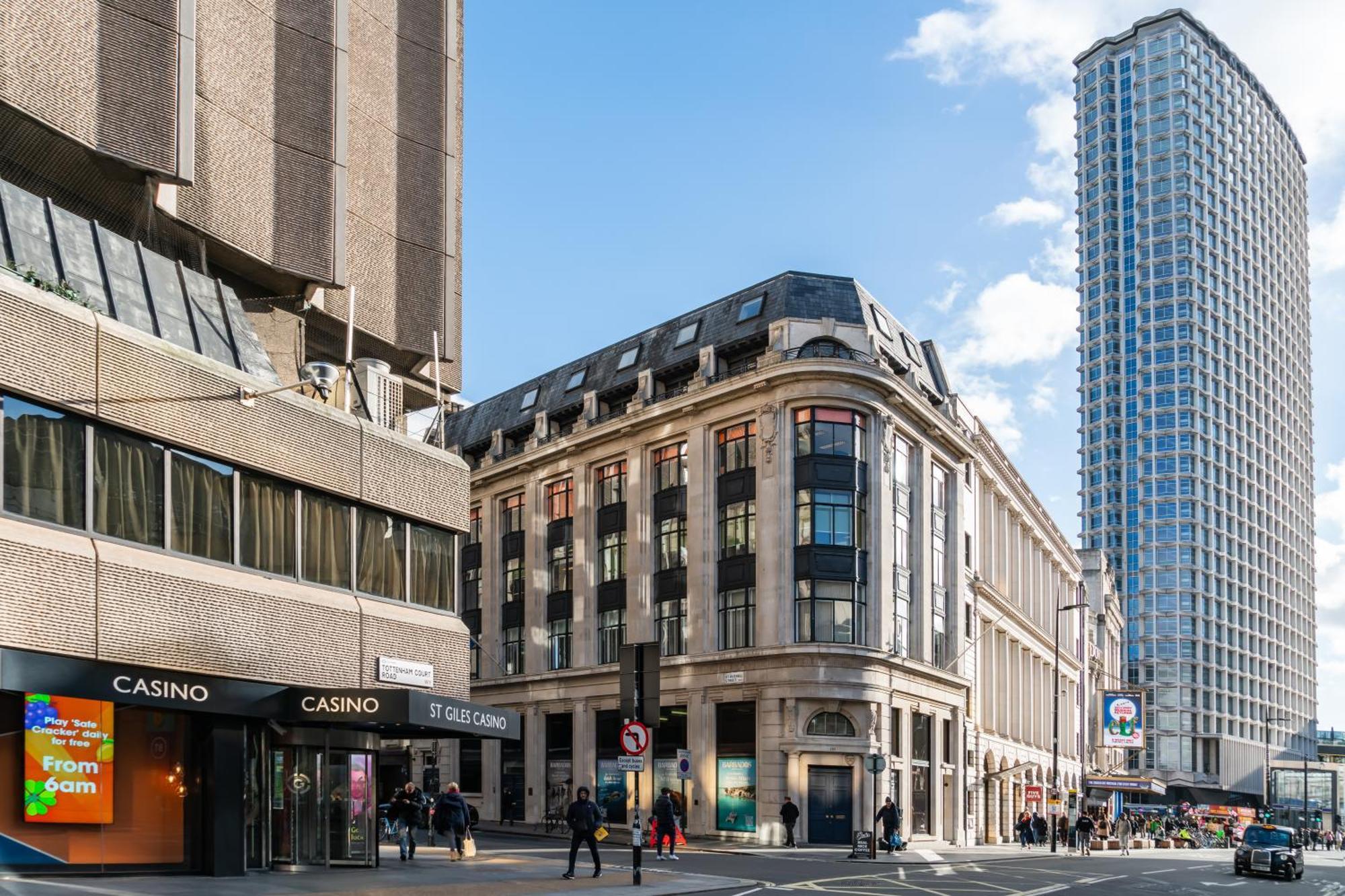 Zedwell Underground Hotel Tottenham Court Rd London Eksteriør bilde